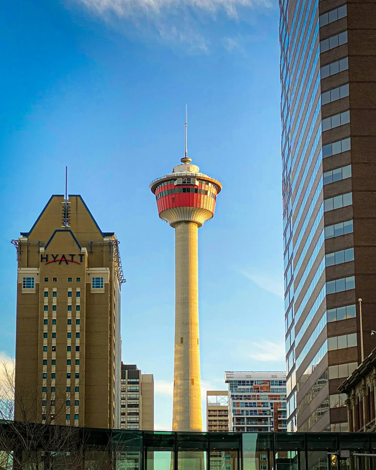 Shot of the Calgary tower