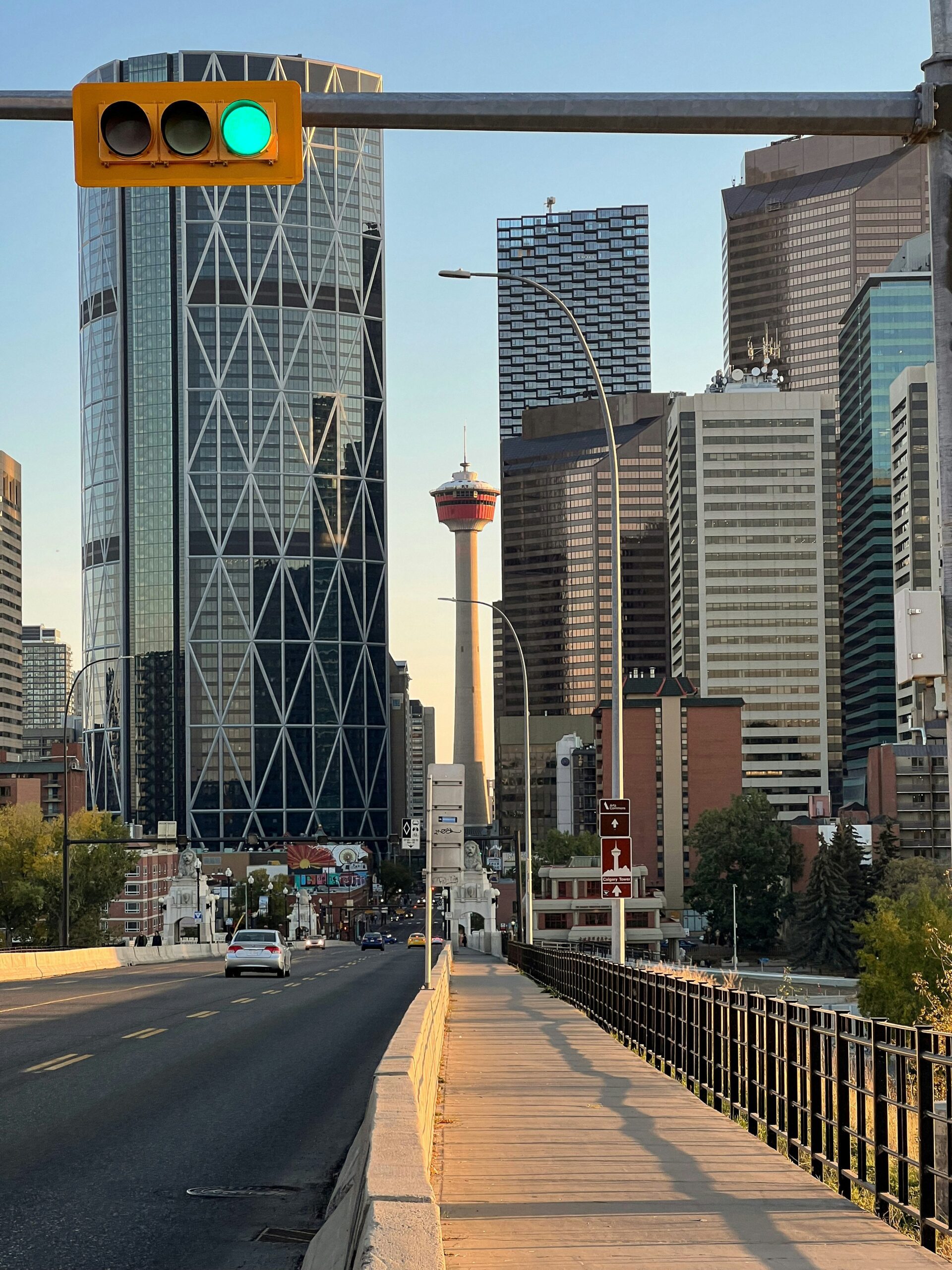Shot of the Calgary tower