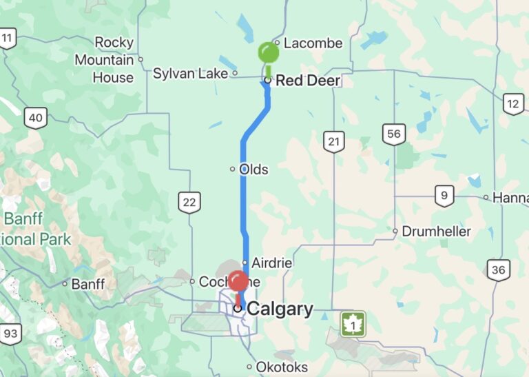 red deer to calgary carpool