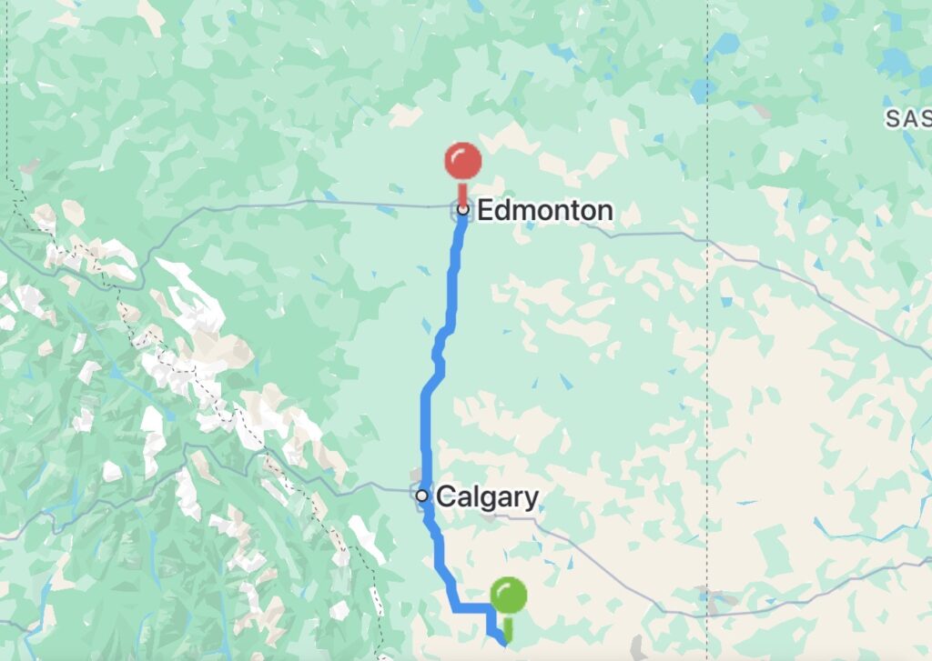 lethbridge to edmonton