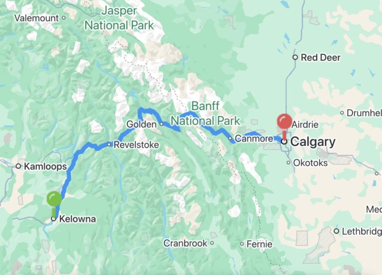 Kelowna to Calgary Carpool