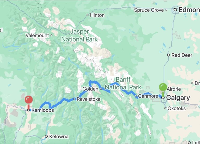 Calgary to Kamloops Carpool